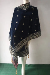 Men Subhan Velvet Shawl