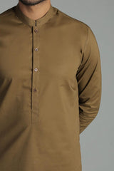 Kurta Shalwar - OLIVE GREEN
