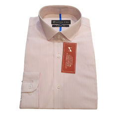 Lining Pattern Pink shade Dress Shirt